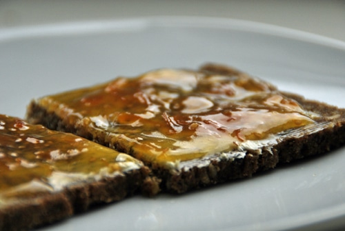 Wild tomatoes + raw cane sugar = wild tomato jam